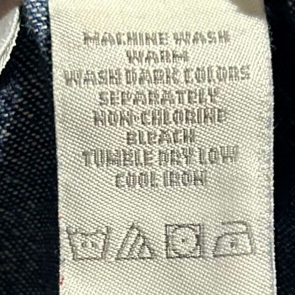 Liz Claiborne Petite Large Blue Denim Jeans Elastic Waist EUC - Picture 7 of 7